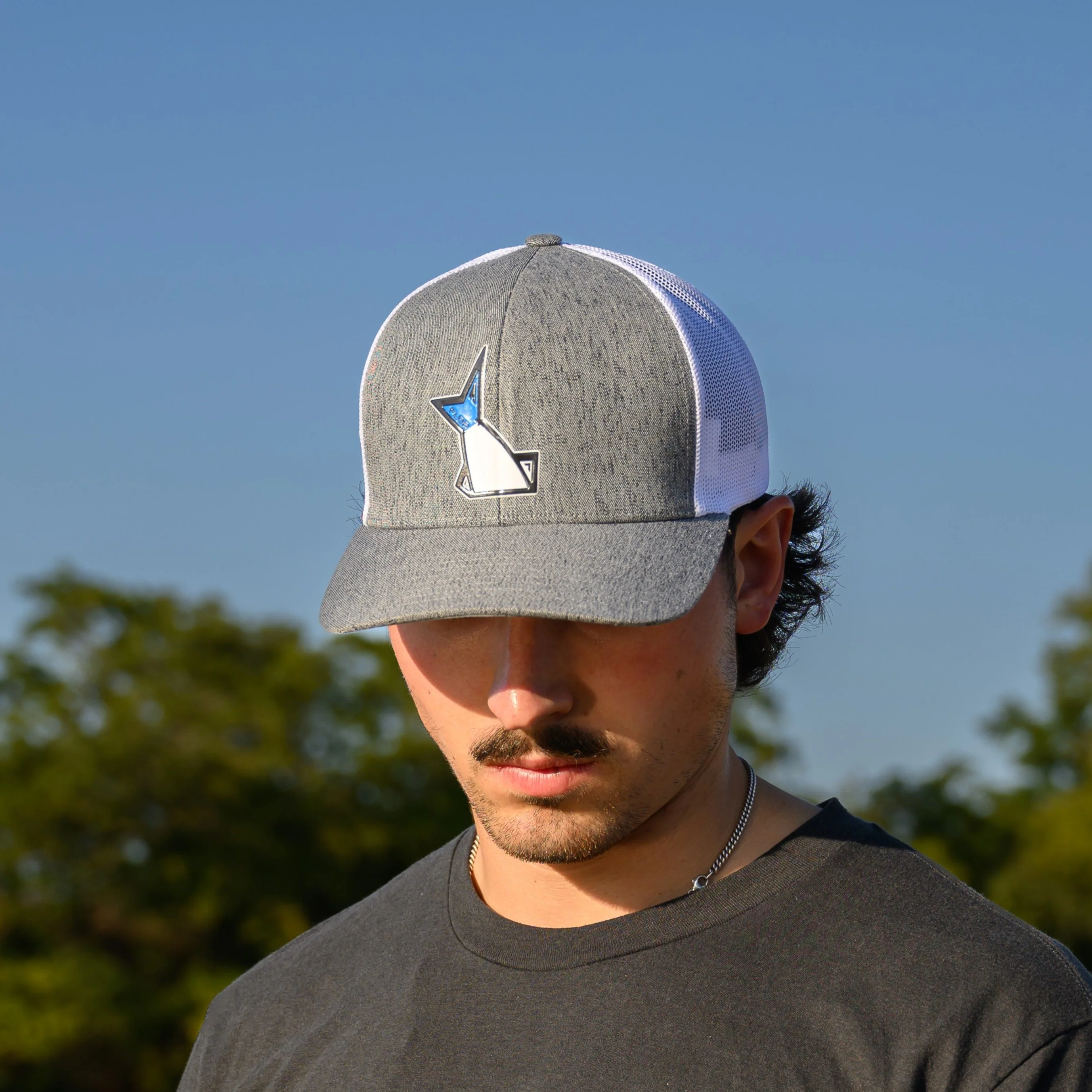 Grey Snapback Hat - Image 3