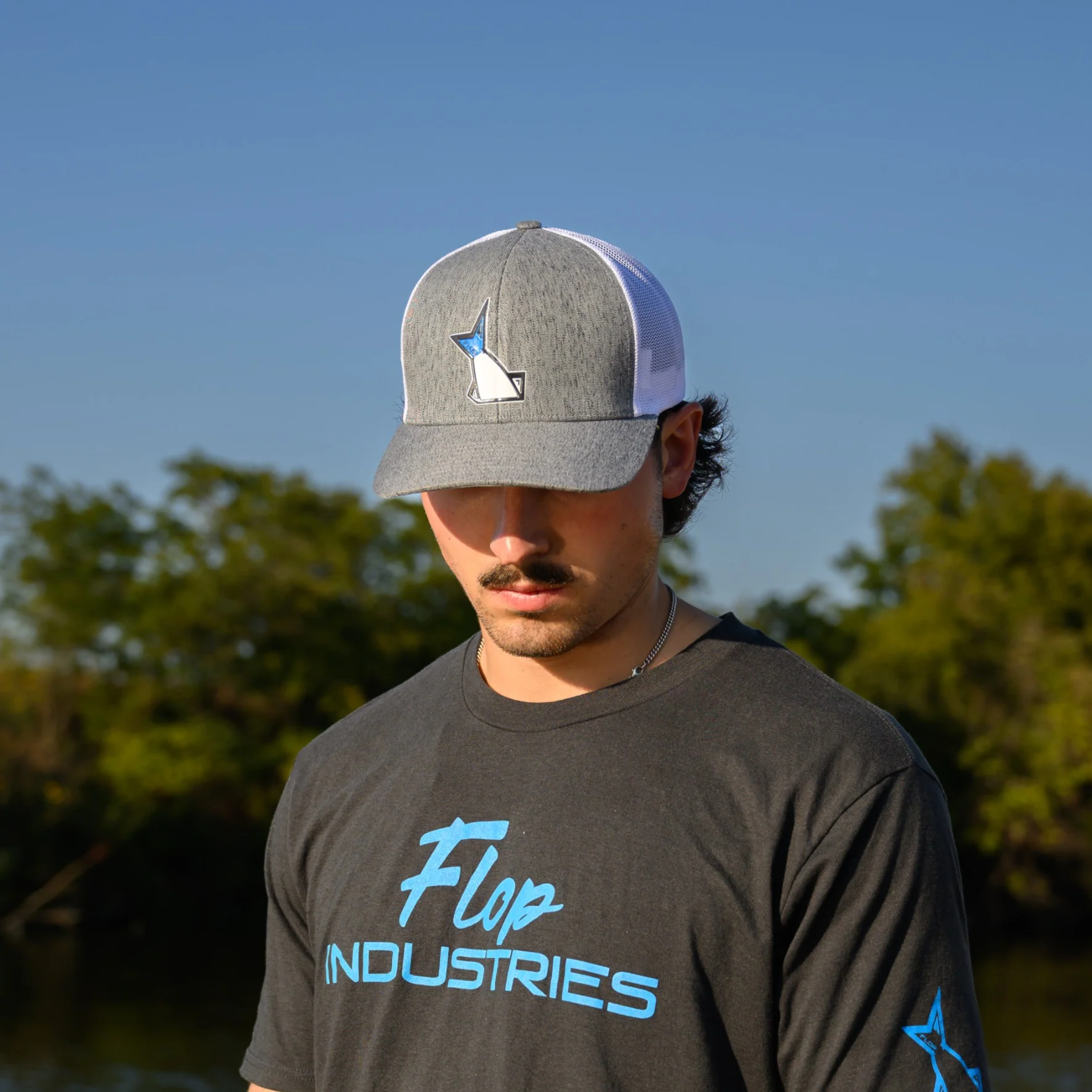 Grey Snapback Hat - Image 4