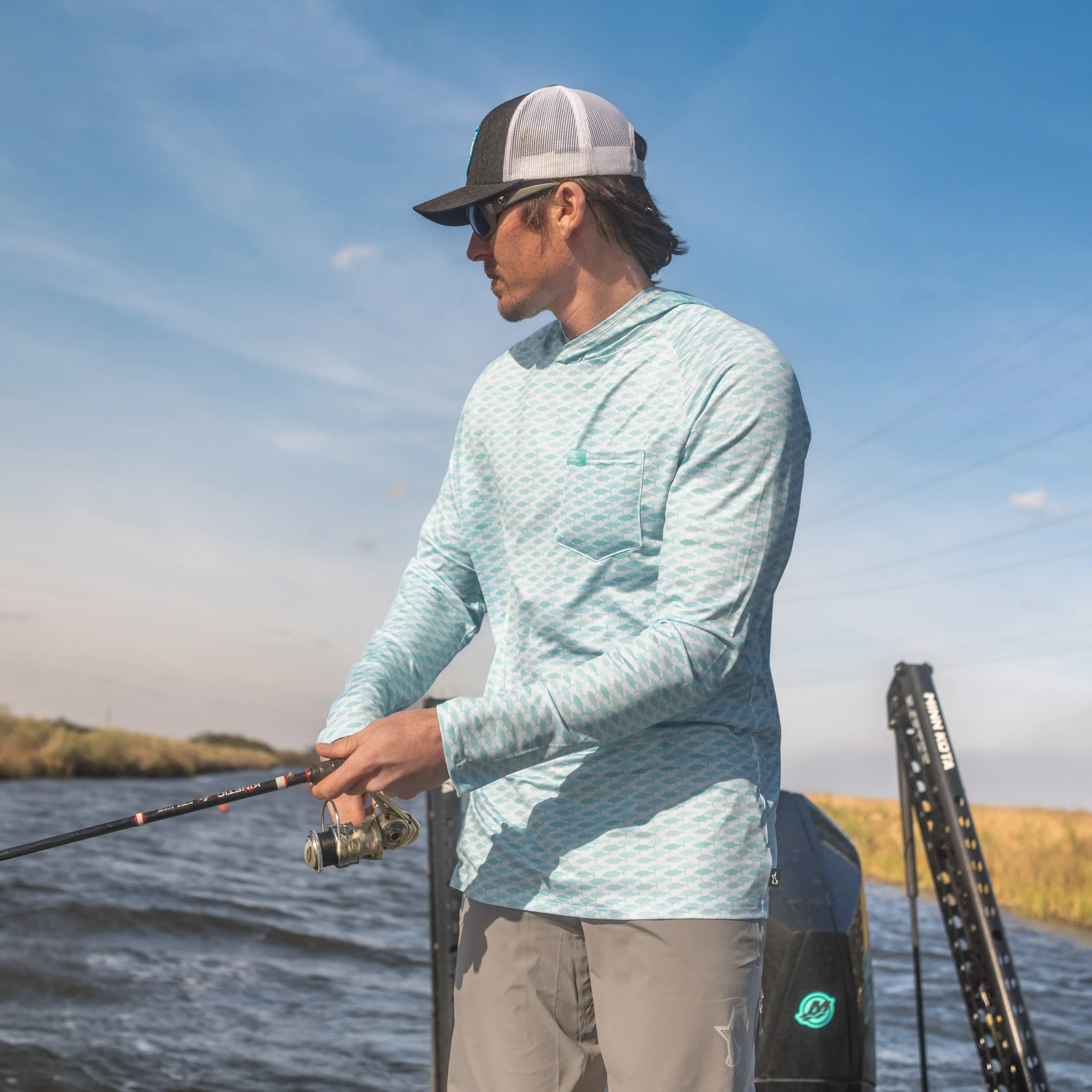 Performance Fishing Hoodie - Tidal Series - Image 9