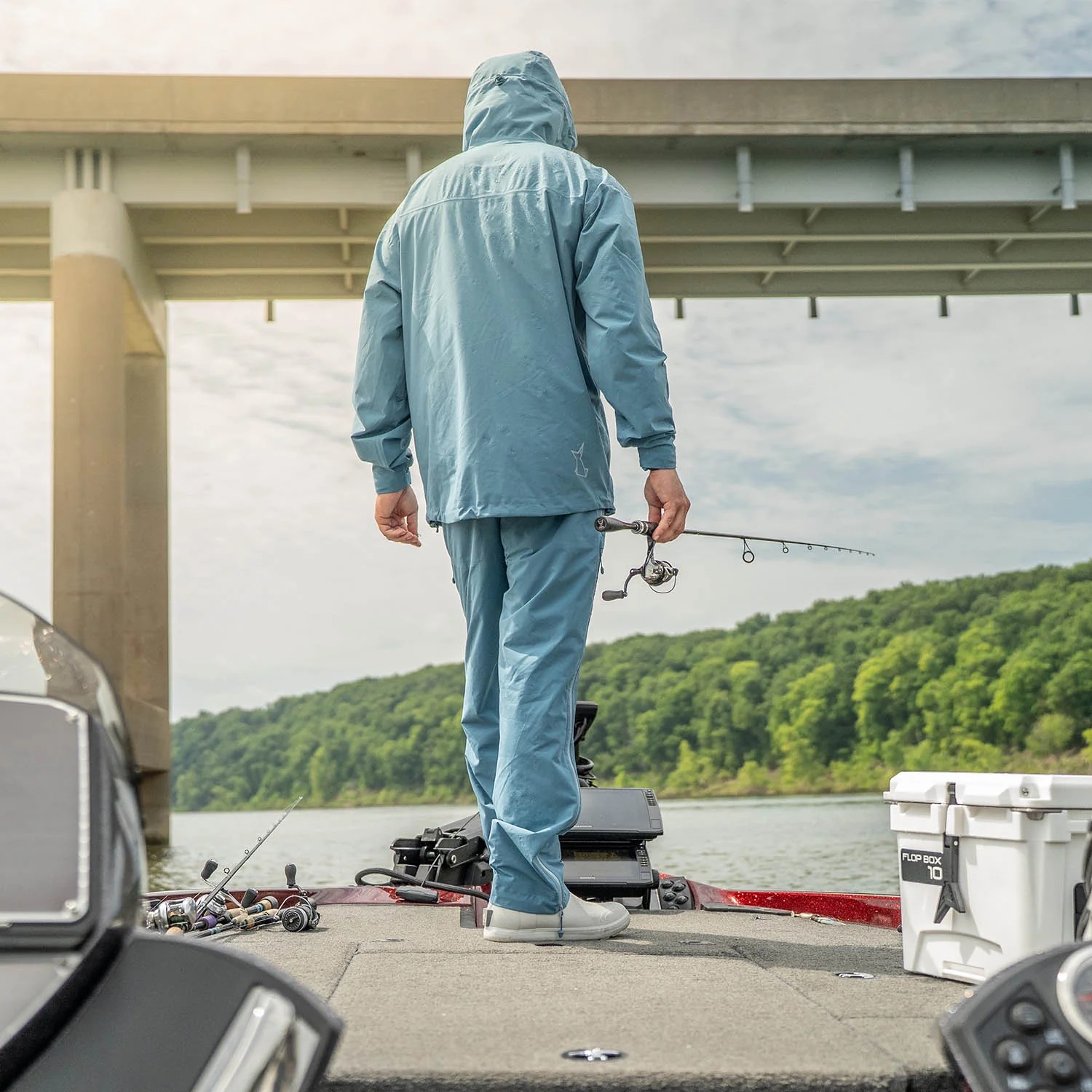 Aqua-Lite Waterproof Fishing Jacket - Image 4