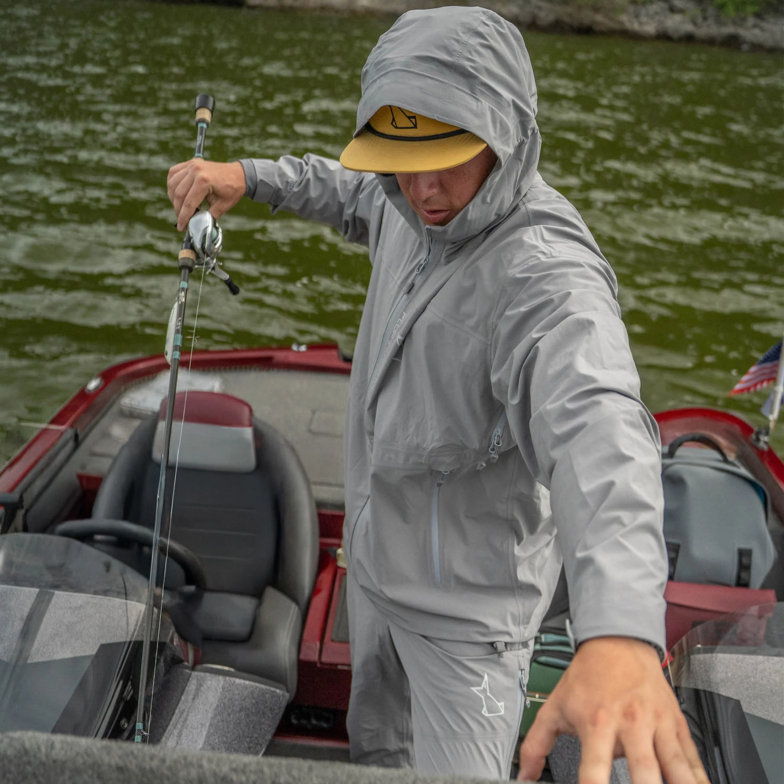 Aqua-Lite Waterproof Fishing Jacket - Image 5